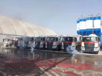 華菱星馬輕量化攪拌車10月熱銷，多地批量交車彰顯市場認(rèn)可